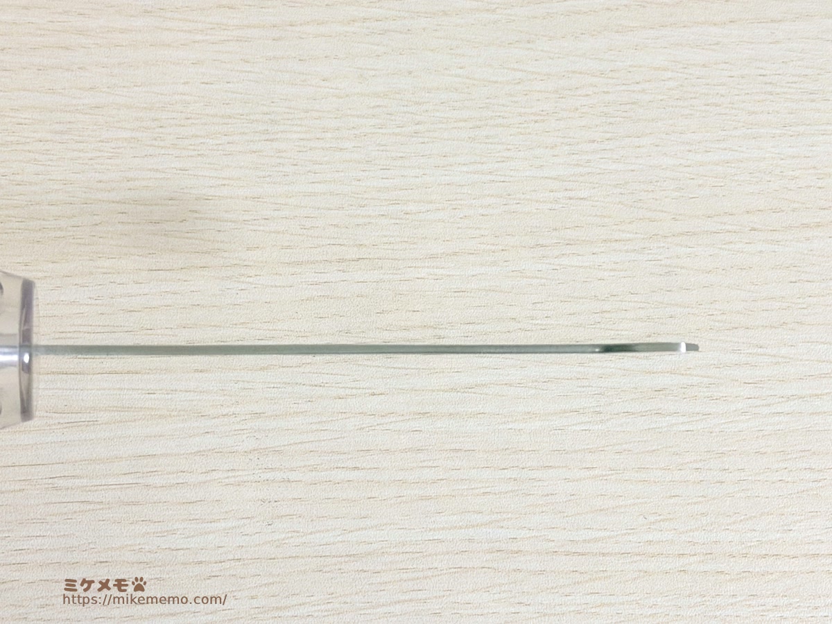 横から見たマドラーの長さ